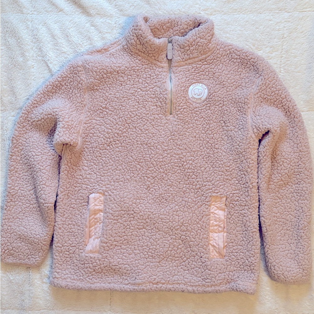 Ivory Ella Sherpa Quarter Zip